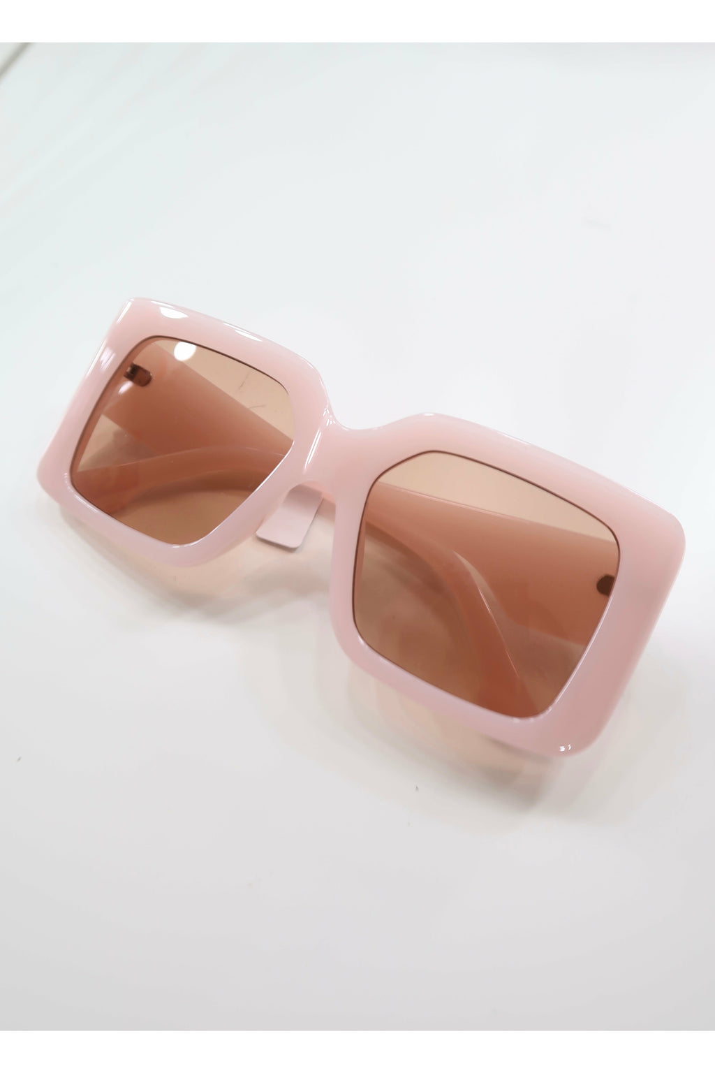 Pink 70s Style Sunglasses